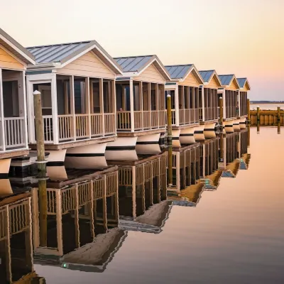 Blufin Bungalows & Marina Hotels near Tom's Cove Quarter Horses