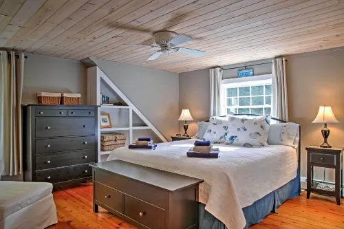 Beautiful Sandy Point Getaway w/ Wraparound Deck! - Beach