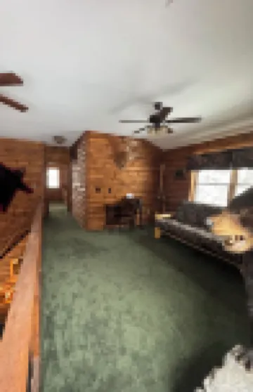 3 Bedroom, 2 Bath Secluded Old Forge Log Cabin