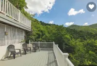 Quiet hillside villa with expansive sea, beach, and mountain views... - Mountain view