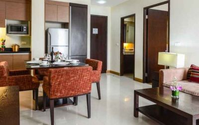 スイート(2ベッドルーム) ロハス レジデンス バンコクの写真