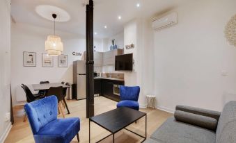 Elegant Apartment - 2BD6P - Hotel de Ville
