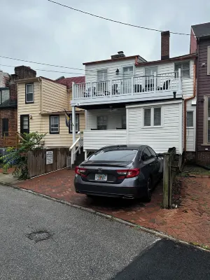 Location is perfect and a big bonus we have our own parking at the home!