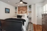 Location is perfect and a big bonus we have our own parking at the home!