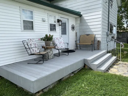 Hilltop Farmhouse with sunrise sunset porch overlooking hills and holler