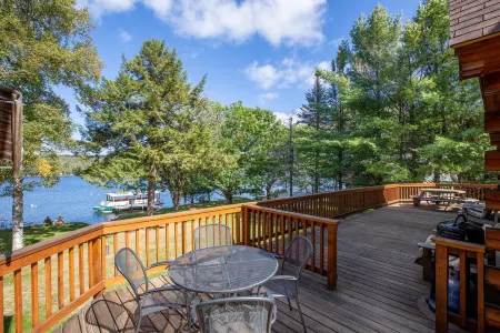 Large Lakefront Home