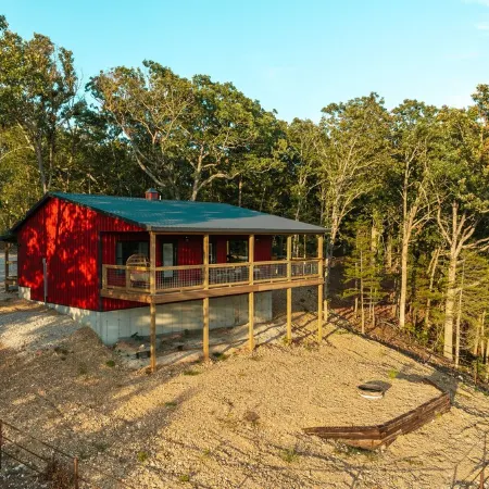 Cozy Cabin In The Sky, with direct access to public hunting, fishing access.