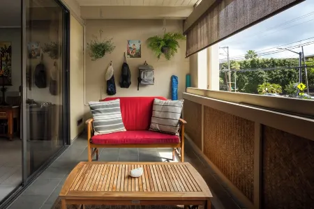 Oceanfront Condo/Hawaiian Style. 1Bd, w/AC & Wifi Отели рядом с достопримечательностью «Moonshot Play Space, LLC»