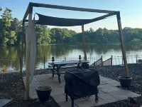 Cozy lake front house with dock on Lake Tillery Hotels in Stanly County