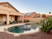 Sunny Desert Escape with Heated POOL! Near Spring Training, Stadium & Westgate