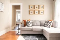 Charming 2-bedroom apartment with  parking in lovely Somerville Hotels in Somerville