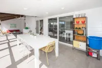 Modernist Oasis is located in the beautiful North End of Virginia Beach