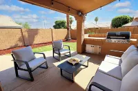 Heated Pool -4Br Near AZ AthleticGrounds with BBQ and Great Backyard