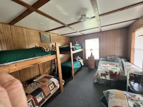1 block from the Saginaw bay.  1.5 miles from the casino. 5300 pleasant drive