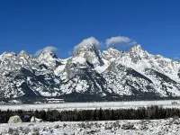Secluded Jackson Hole Area Escape; views of Tetons, near ski hills & Yellowstone Hotels in Wilson