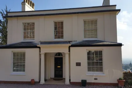 An apartment within a Grand Georgian house in the centre of Great Malvern