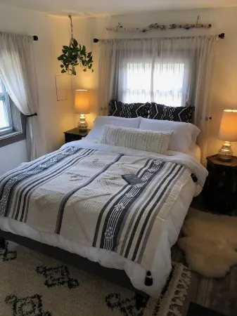 Brookside cabin on Budding Homestead