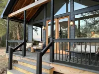 Modern stay on a relaxing ranch with friendly animals to pet and feed.