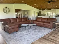 Cozy home, sweeping views, minutes from biking, hiking, fishing, rafting.