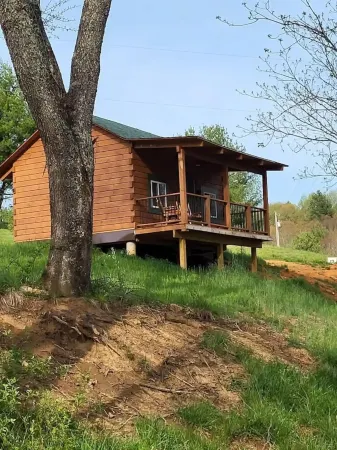 Creekside Cabins of Fancy Gap Отели в г. Пайпер Гэп