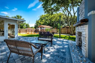 Sweet Home Ponte Verdra: TPC Golf+Park+Outdoor Fireplace+ Nearby Beach Access！
