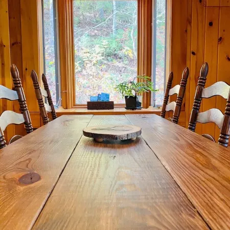 Mountain Creek Cabin VERY private 13 acres with trails, creeks. Bordering USNF!