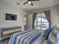 Newer Home on Lake June with Beach, Dock, Screened Patio and Hot Tub!