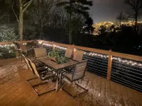 Cozy chalet with hot tub and ski resort view