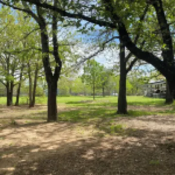 The Beulah Jane is a peaceful cabin on working farm in Glen Rose.