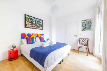 Quiet Apartment - 1Br-6P - Vanves Отели рядом со станцией Gare De Vanves-Malakoff