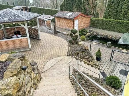 Am Waldrand Отели в г. Люгде