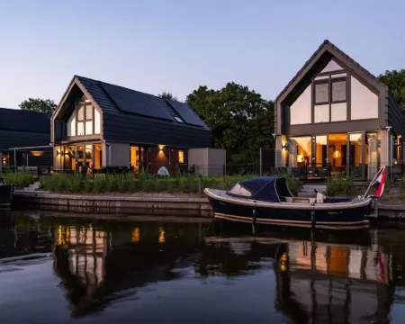 Water Villa in Balk with Private Jetty Hotels in Balk