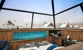 Aurora Pyramid Glass Igloos