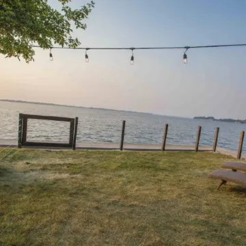 Steps from the water! Quiet, peaceful location.