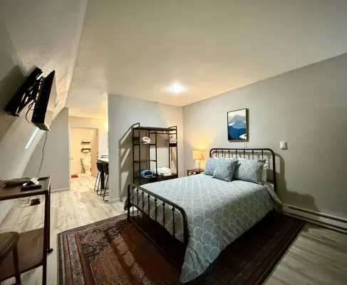 Wood-Burning Fireplace and Scenic Surroundings - Cozy Charming Retreat