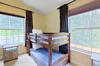 Leaward Shores Guesthouse | Lake view home in Moultonborough with dock & deck