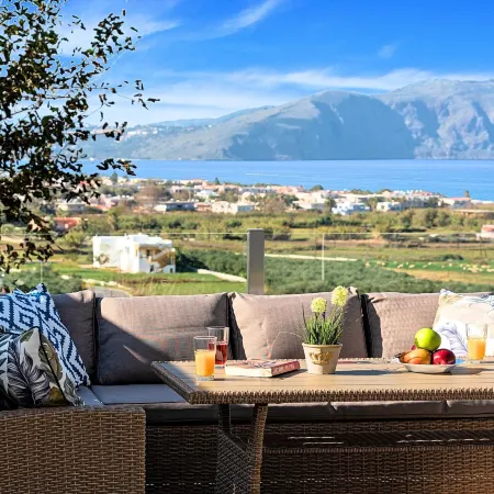 Cretan Sunset Villa Heated Pool