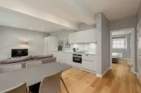 Destiny Scotland Apartments at Canning Street Lane - مطابخ
