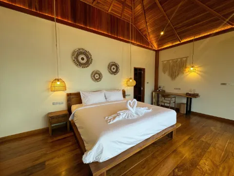 สตูดิโอสวีทพร้อมวิวสระว่ายน้ำ