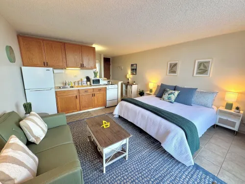 Hilo Studio Retreat with Gorgeous Park View, AC, WiFi, Pool