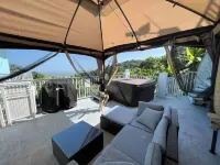 Modern Retreat w/ Great View, Hot Tub, & Pool
