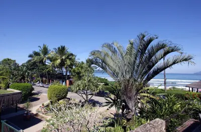 Juquehy Condominium, sea front 14, beach view.