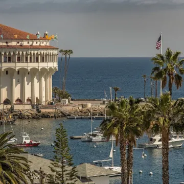 The Avalon Hotel in Catalina Island
