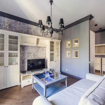 Designer apartment on Zybitskaya street