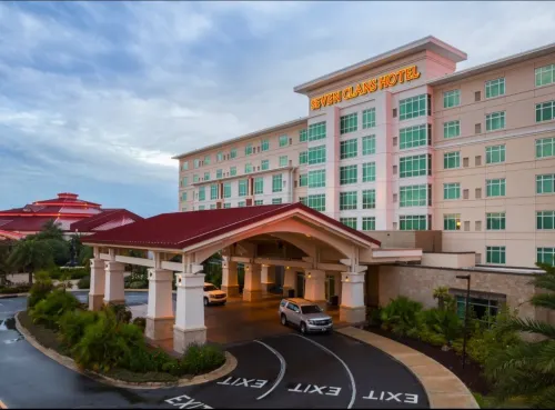 Seven Clans Hotel at Coushatta - parking