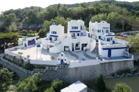 Ganghwa Island Eunha Santorini Pool Villa Pension Hotels in Ganghwa-gun