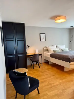 薩爾茨堡舒適公寓，50平方米，帶花園、露台、獨立入口，免費停車