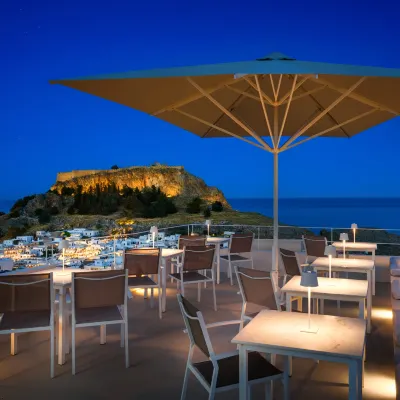 Lindos Comfy Suites Hotels near شاطئ أجيوس بافيوس (Agios Pavlos Beach)