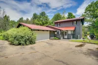 Private Hot Tub Riverfront Escape in Shawano - 3-Star