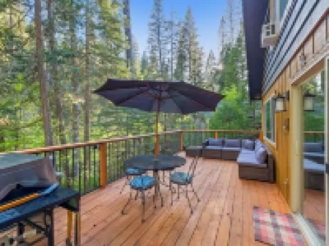 Creek Cabin - Fly-in Acres Lake Access - private Creek access with fire pit Hotels in Arnold